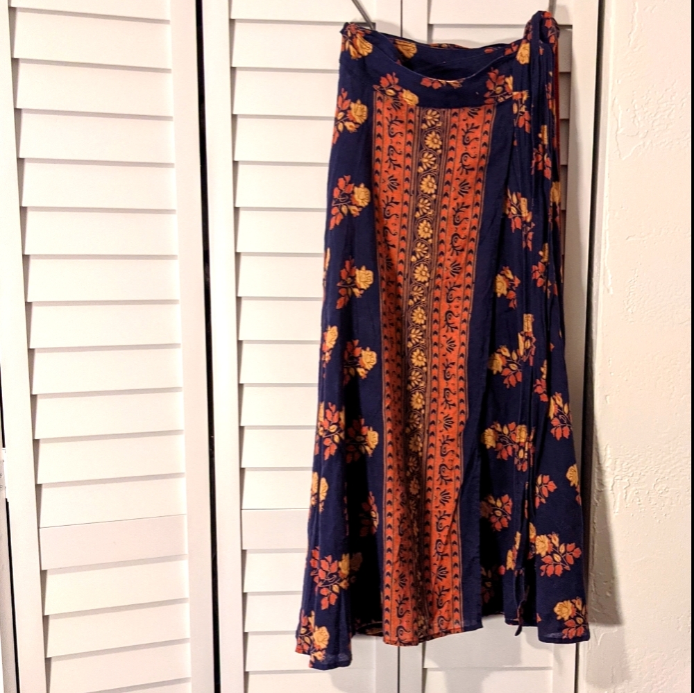 Free people boho 😽 cantina wrap skirt